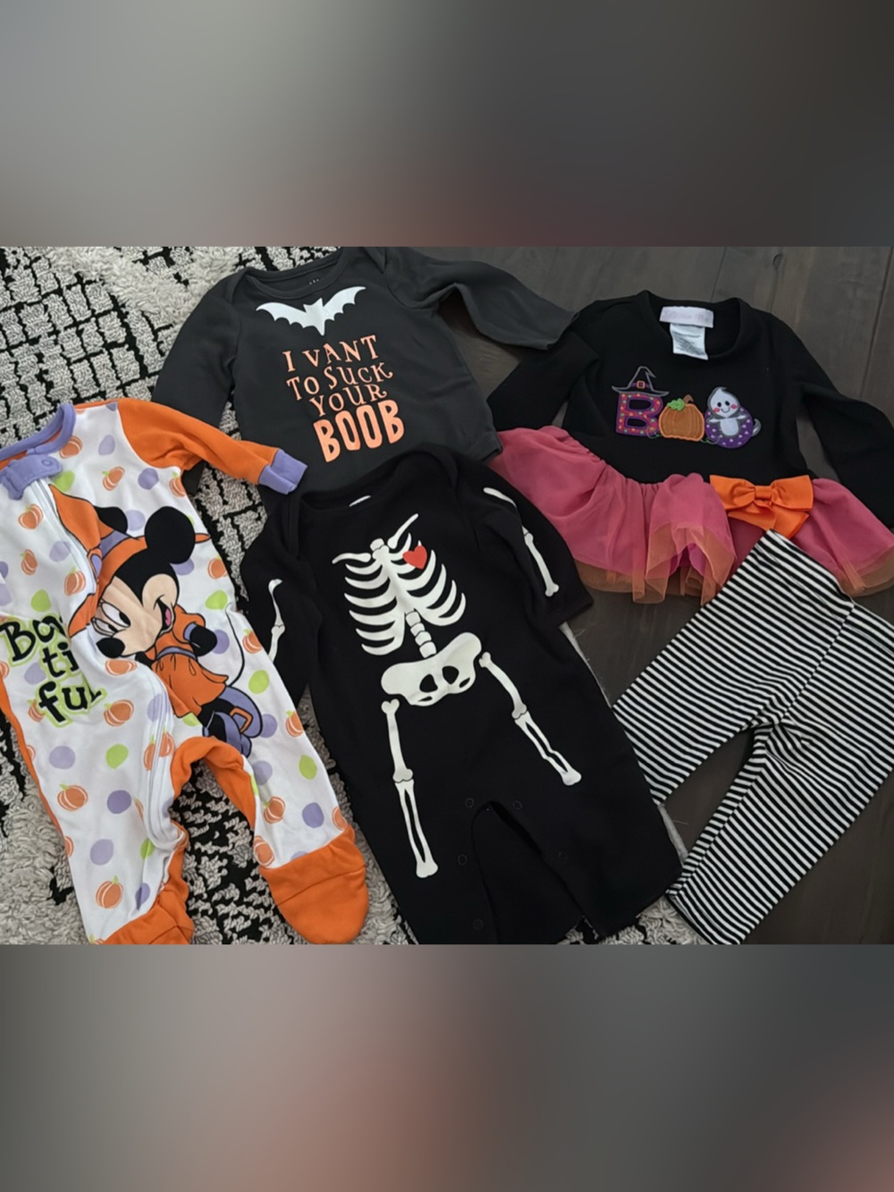 Infant halloween bundle 0-3/3-6 months